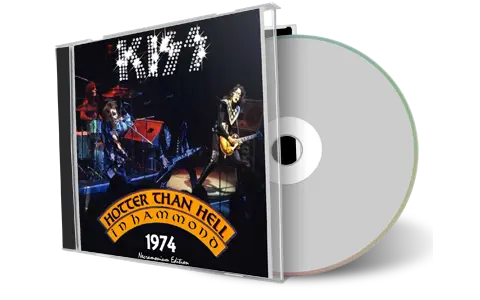 Artwork Cover of Kiss 1974-10-18 CD Hammond Audience