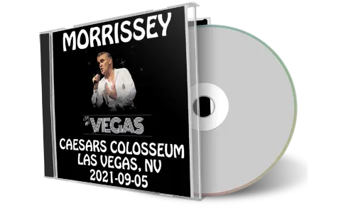 Artwork Cover of Morrissey 2021-09-05 CD Las Vegas Audience