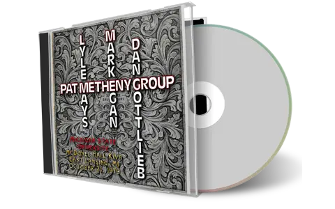 Artwork Cover of Pat Metheny 1979-10-31 CD East Lansing Soundboard