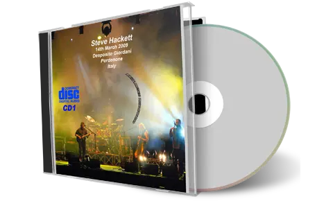 Artwork Cover of Steve Hackett 2009-03-14 CD Pordenone Audience