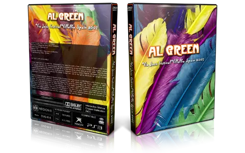 Artwork Cover of Al Green 2007-07-11 DVD Via Jazz Festival Proshot