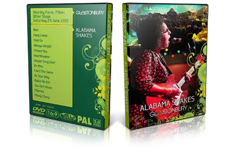 Artwork Cover of Alabama Shakes 2013-06-29 DVD Glastonbury Festival Proshot