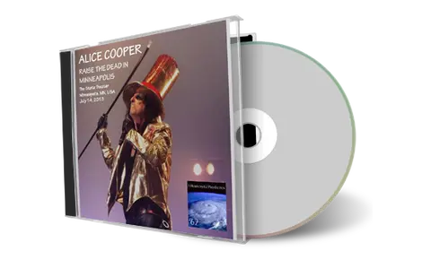 Artwork Cover of Alice Cooper 2013-07-14 CD Minneapolis Audience