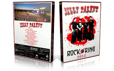 Artwork Cover of Billy Talent 2012-06-02 DVD Rock Am Ring Proshot