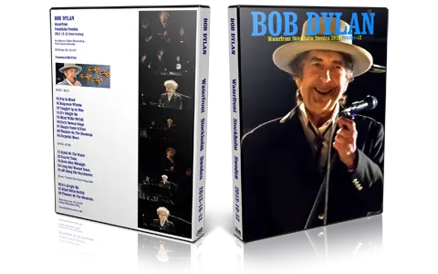 Artwork Cover of Bob Dylan 2013-10-12 DVD Stockholm Audience