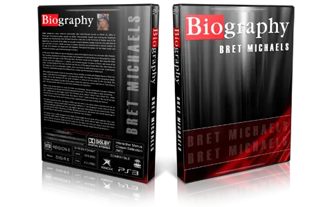 Artwork Cover of Bret Michaels Compilation DVD Biography From Biography Channel Proshot