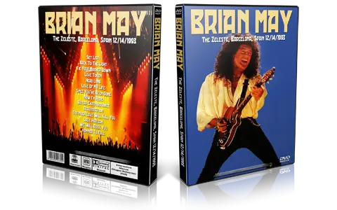 Artwork Cover of Brian May 1993-12-14 DVD Barcelona Proshot