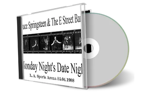Artwork Cover of Bruce Springsteen 1988-04-25 CD Los Angeles Audience