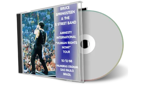 Artwork Cover of Bruce Springsteen 1988-10-12 CD Sao Paulo Audience