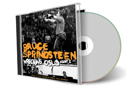 Artwork Cover of Bruce Springsteen 2013-04-30 CD Oslo Audience