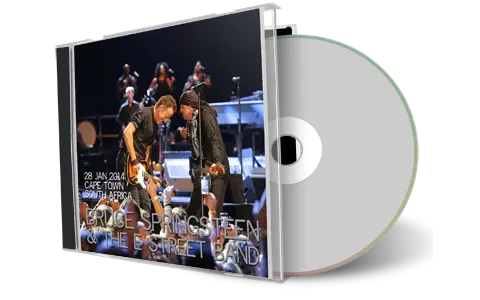 Artwork Cover of Bruce Springsteen 2014-01-28 CD Cape Town Soundboard