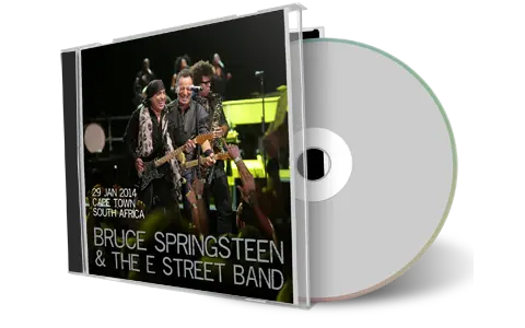 Artwork Cover of Bruce Springsteen 2014-01-29 CD Cape Town Soundboard