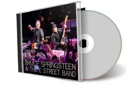 Artwork Cover of Bruce Springsteen 2014-02-05 CD Perth Soundboard