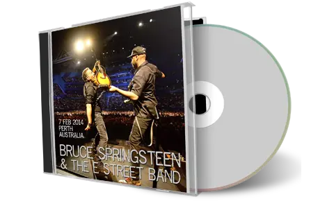 Artwork Cover of Bruce Springsteen 2014-02-07 CD Perth Soundboard
