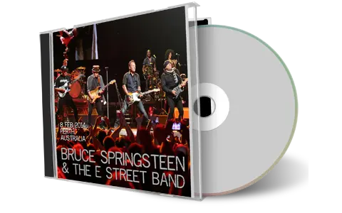Artwork Cover of Bruce Springsteen 2014-02-08 CD Perth Soundboard