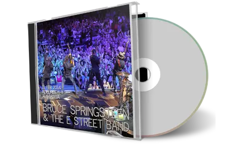 Artwork Cover of Bruce Springsteen 2014-02-11 CD Adelaine Soundboard