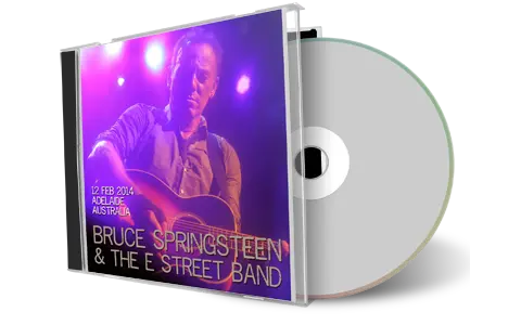 Artwork Cover of Bruce Springsteen 2014-02-12 CD Adelaide Soundboard