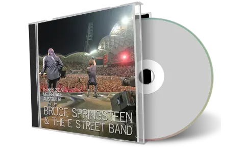 Artwork Cover of Bruce Springsteen 2014-02-15 CD Melbourne Soundboard