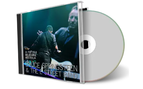 Artwork Cover of Bruce Springsteen 2014-02-16 CD Melbourne Audience