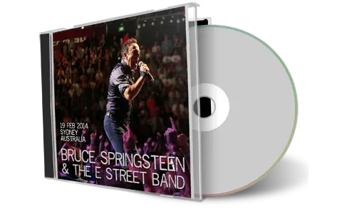 Artwork Cover of Bruce Springsteen 2014-02-19 CD Sydney Soundboard
