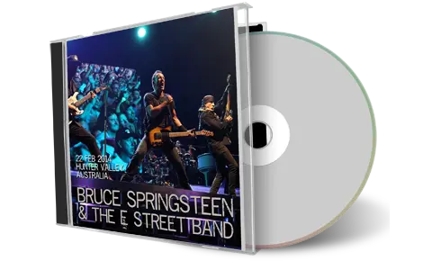 Artwork Cover of Bruce Springsteen 2014-02-22 CD Hunter Valley Soundboard