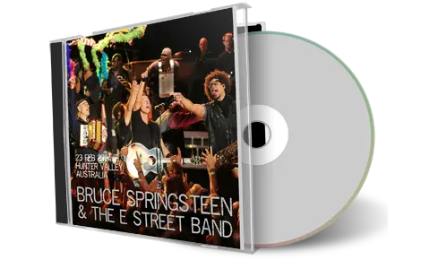 Artwork Cover of Bruce Springsteen 2014-02-23 CD Hunter Valley Soundboard