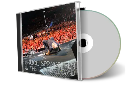 Artwork Cover of Bruce Springsteen 2014-02-26 CD Brisbane Soundboard