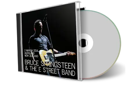 Artwork Cover of Bruce Springsteen 2014-03-02 CD Auckland Soundboard