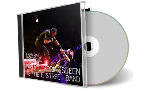 Artwork Cover of Bruce Springsteen 2014-04-08 CD Cincinati Soundboard