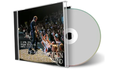 Artwork Cover of Bruce Springsteen 2014-04-12 CD Virginia Beach Soundboard