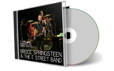 Artwork Cover of Bruce Springsteen 2014-04-17 CD Nashville Soundboard