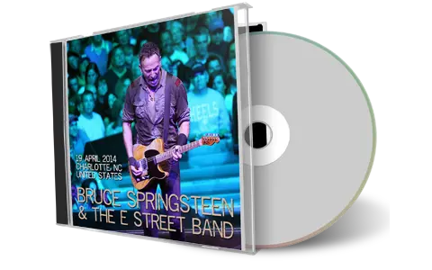 Artwork Cover of Bruce Springsteen 2014-04-19 CD Charlotte Soundboard