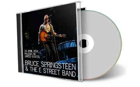 Artwork Cover of Bruce Springsteen 2014-04-24 CD Raleigh Soundboard