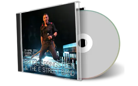 Artwork Cover of Bruce Springsteen 2014-04-29 CD Sunrise Soundboard