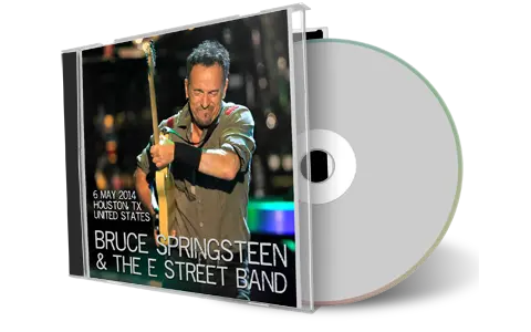Artwork Cover of Bruce Springsteen 2014-05-06 CD Houston Soundboard