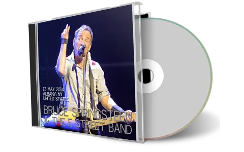 Artwork Cover of Bruce Springsteen 2014-05-13 CD Albany Soundboard