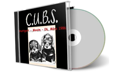 Artwork Cover of CUBS 1986-03-06 CD Stuttgart Audience
