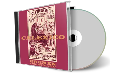Artwork Cover of Calexico 2000-08-30 CD Bremen Soundboard