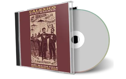 Artwork Cover of Calexico 2000-11-30 CD London Audience