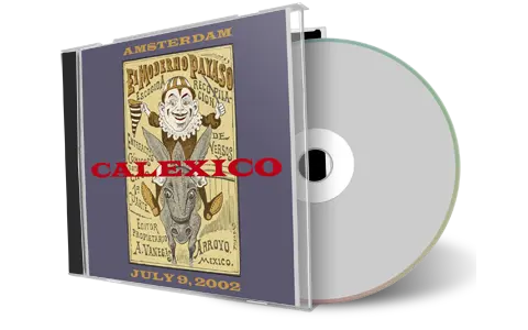 Artwork Cover of Calexico 2002-07-09 CD Amsterdam Soundboard