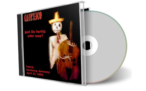 Artwork Cover of Calexico 2003-04-22 CD Hamburg Soundboard
