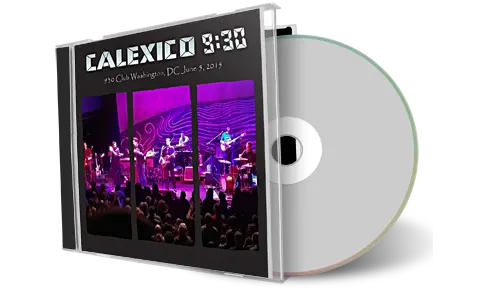 Artwork Cover of Calexico 2015-06-05 CD Washington Audience