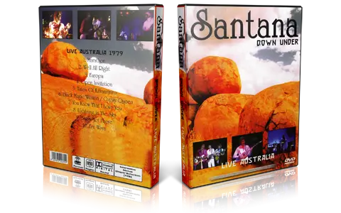 Artwork Cover of Carlos Santana Compilation DVD Australia 1979 Proshot