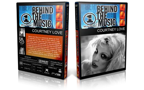 Artwork Cover of Courtney Love Compilation DVD Behind The Music Proshot