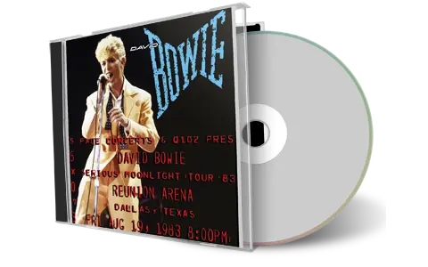 Artwork Cover of David Bowie 1983-08-19 CD Dallas Audience
