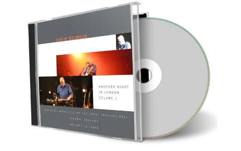Artwork Cover of David Gilmour 2002-01-16 CD London Audience