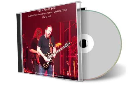Artwork Cover of Devon Allman Band 2015-05-06 CD Stafford Audience