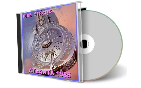 Artwork Cover of Dire Straits 1985-08-10 CD Atlanta Audience