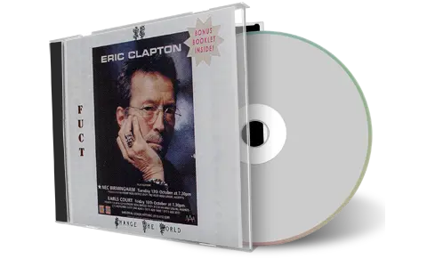 Artwork Cover of Eric Clapton 1998-10-13 CD New Birmingham Audience