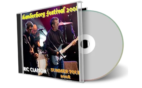 Artwork Cover of Eric Clapton 2008-08-10 CD Skanderborg Audience